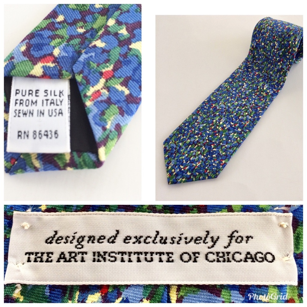Mens Chicago Art Institute tie
